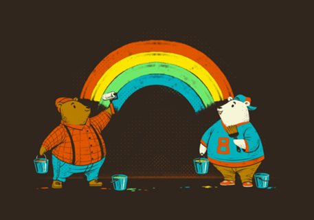 Love is Love Rainbow Bear