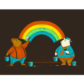 Love is Love Rainbow Bear