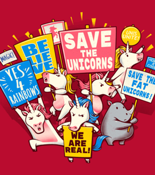 Save the Unicorns! Save the fat unicorns!
