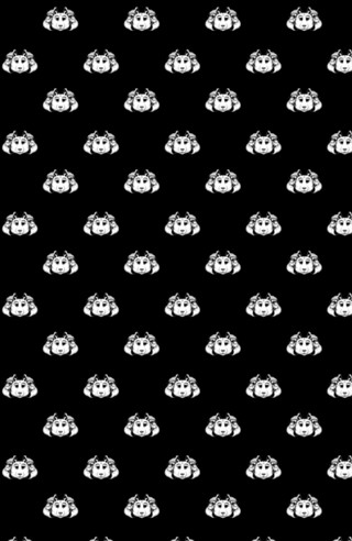 Bear Inside Black And White