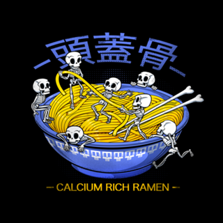 Kawaii Anime Skull Japanese Skeleton