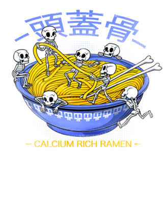 Kawaii Anime Skull Japanese Skeleton