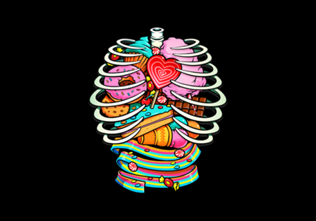 Unicorn Anatomy Sweet Inside