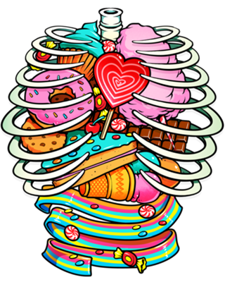 Unicorn Anatomy Sweet Inside