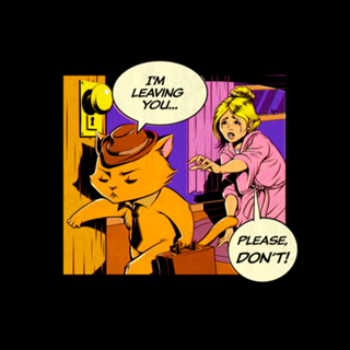 Im leaving, please no! Cat lady
