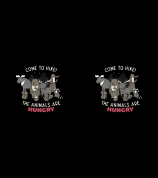 Come to Hike! The animals Are Hungry