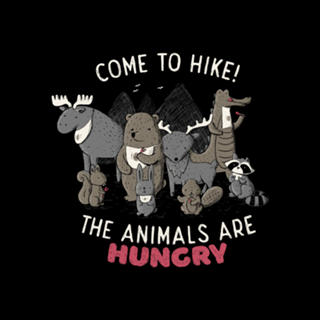 Come to Hike! The animals Are Hungry