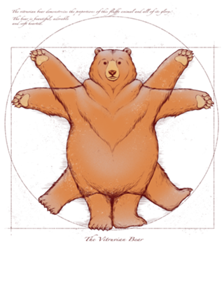 Vitruvian Bear