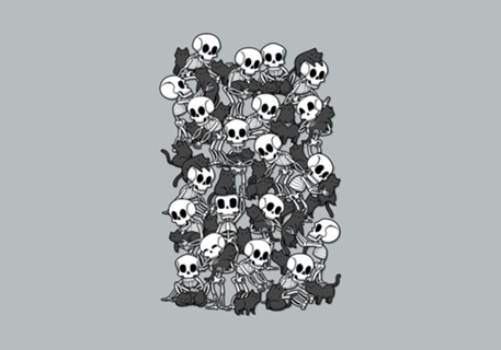 Cat Skull Party