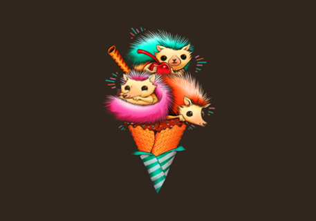 Hedgehog Ice Cream