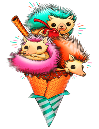 Hedgehog Ice Cream