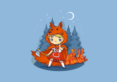 Red Hood Wolf