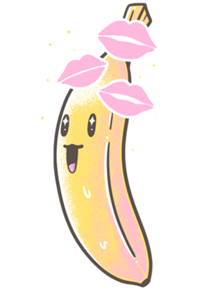 Banana Kisses