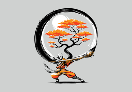 Arte,vida,budismo,zen,calma