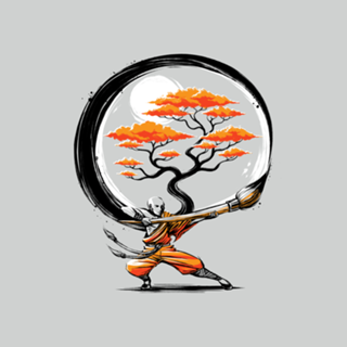 Arte,vida,budismo,zen,calma