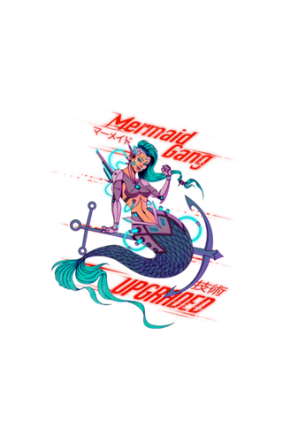 Cyberpunk Mermaid