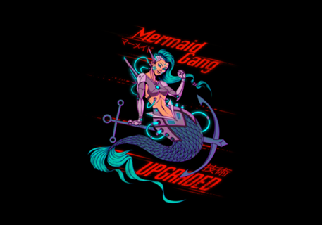 Cyberpunk Mermaid