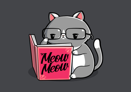 Books for Cats Meow Meow Book