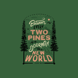 Between every two pines