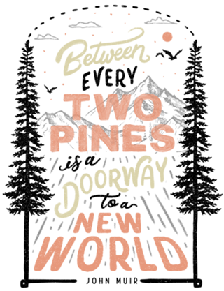 Between every two pines