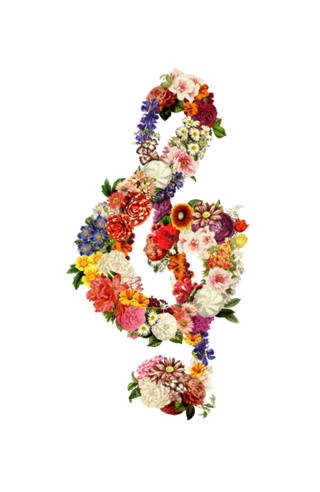 Flower Music Heart