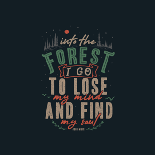 And into the forest I go