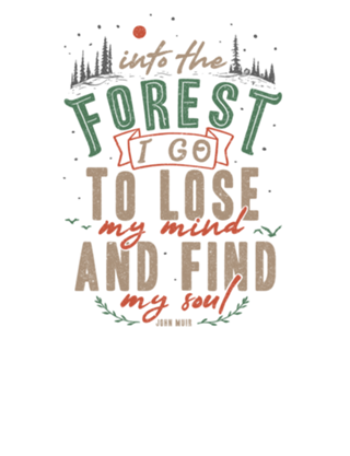 And into the forest I go