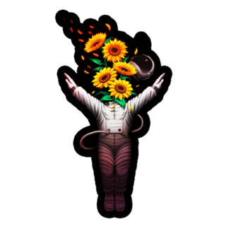 Surya Namaskar Sun Salutation Astronaut