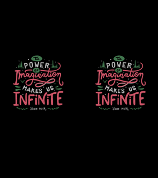 The power of imagination makes us infinite