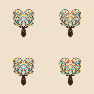 Blooming Deer