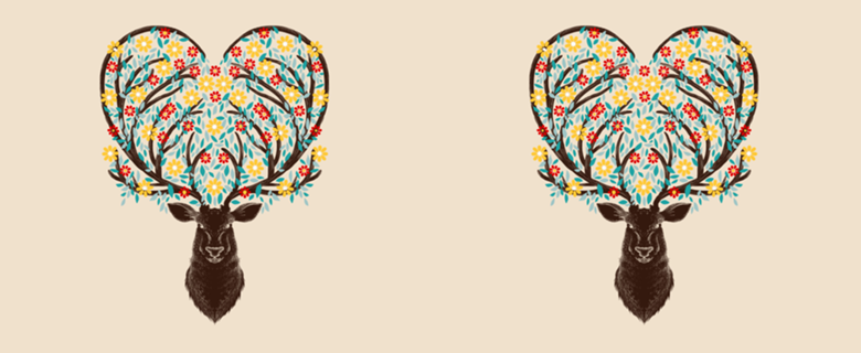 Blooming Deer