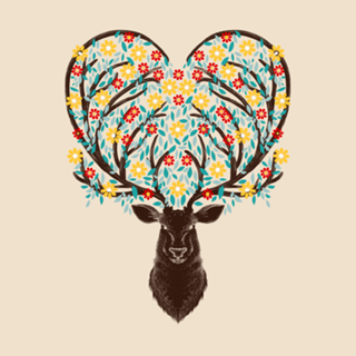 Blooming Deer