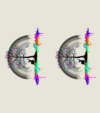 Melting Rainbow Colors Parasite