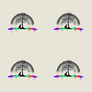 Melting Rainbow Colors Parasite