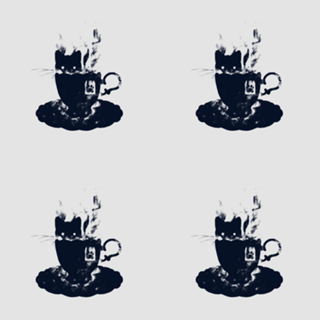 Having Tea With my Lovely Cat