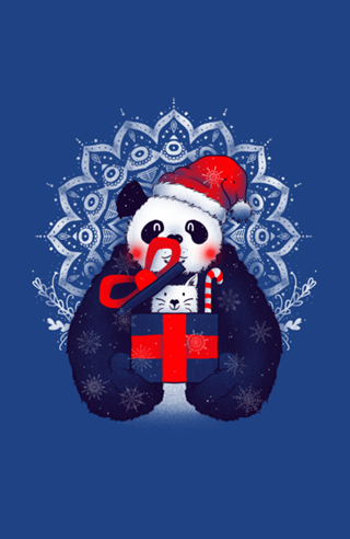 Xmas Panda