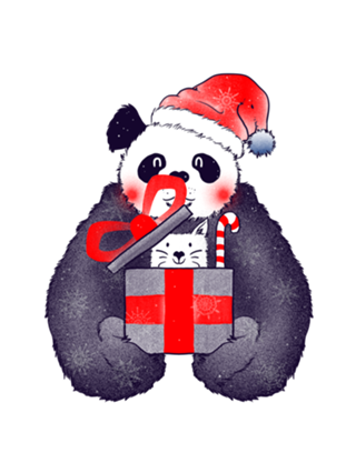 Xmas Panda