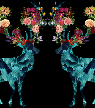 Spring itself floral dark