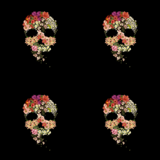 Skull Floral Decay