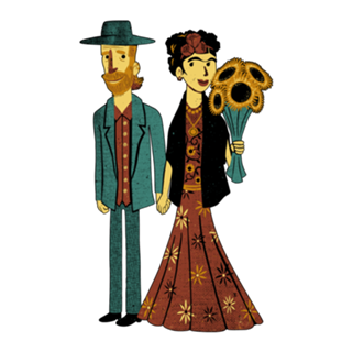 Love is Art Frida Kahlo and Van Gogh