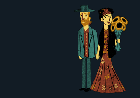 Love is Art Frida Kahlo and Van Gogh