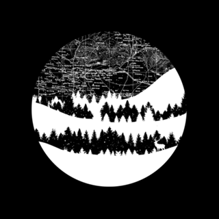 Map Silhouette Circle