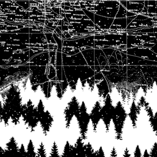 Map Silhouette Square