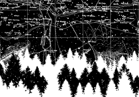 Map Silhouette Square