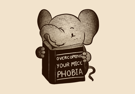 Elephant Overcoming Your Mice Phobia 