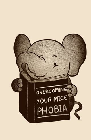 Elephant Overcoming Your Mice Phobia 