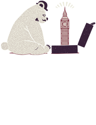 Traveler Tourist Big Ben Bear UK