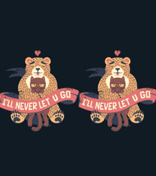 Ill Never Let You Go Bear Love Cat