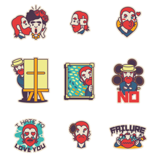 Van Gogh Stickers