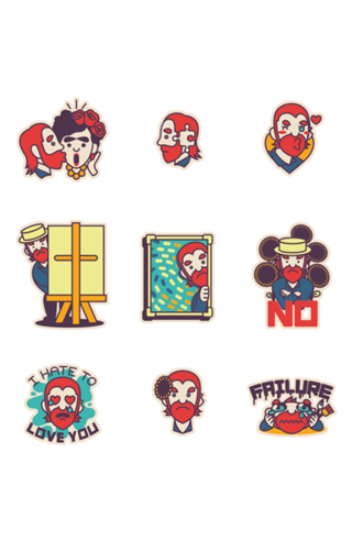Van Gogh Stickers